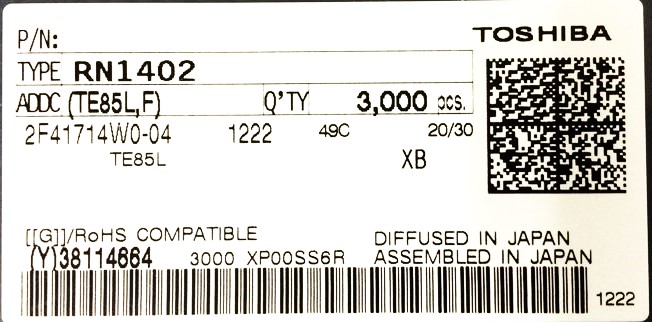 RN1402(TE85L,F)