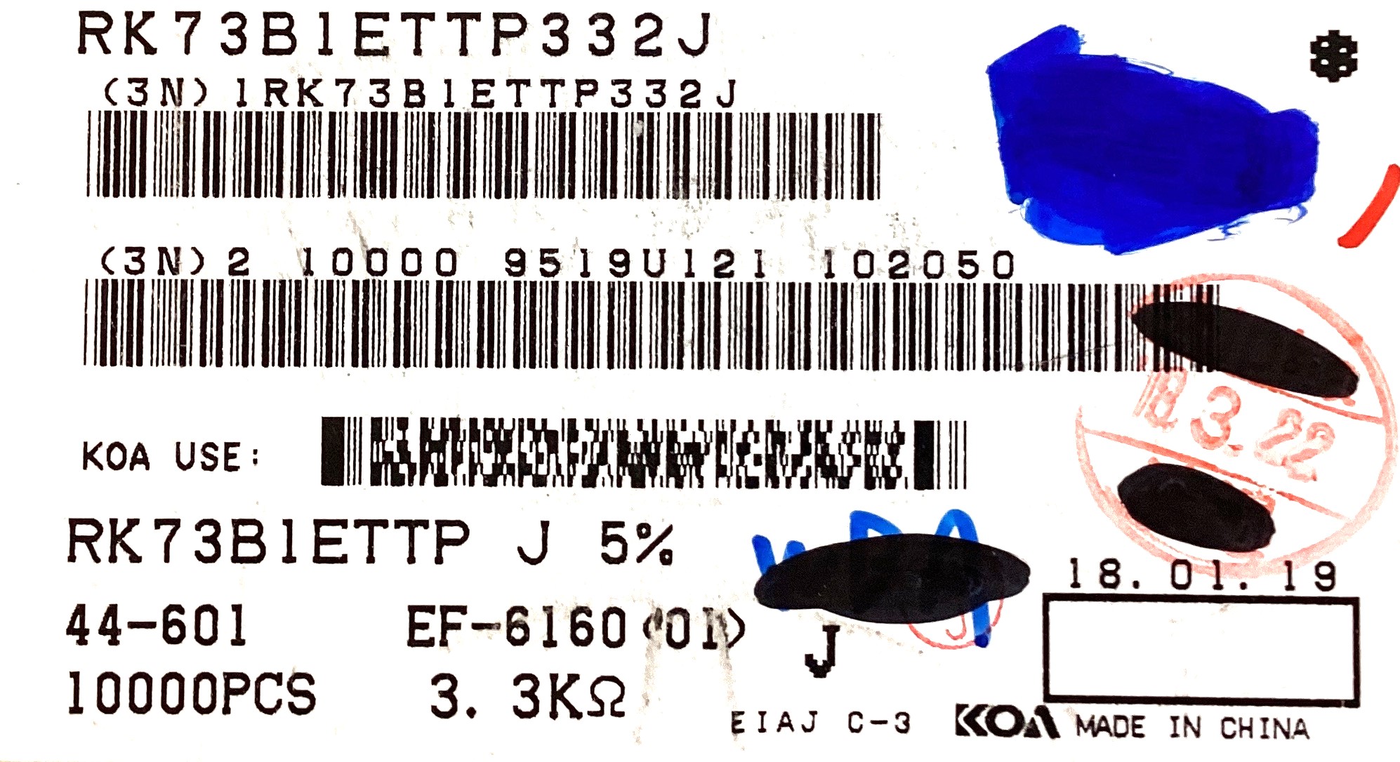 RK73B1ETTP332J