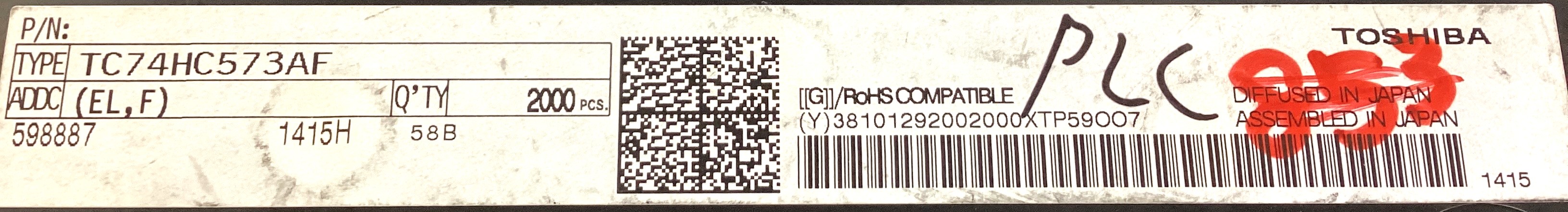 TC74HC573AF(EL,F)
