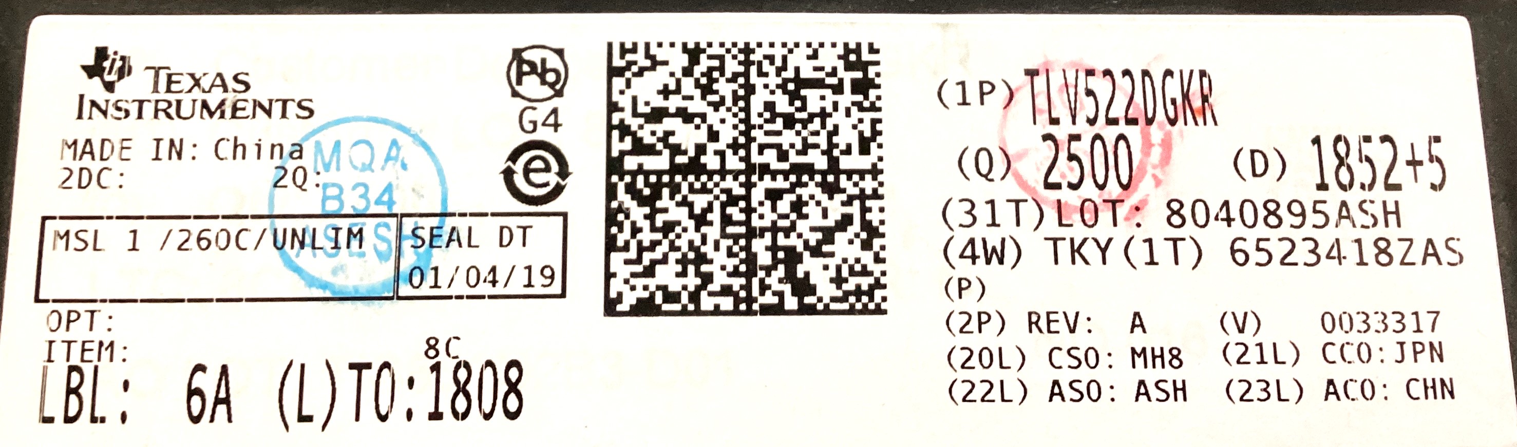 TLV522DGKR