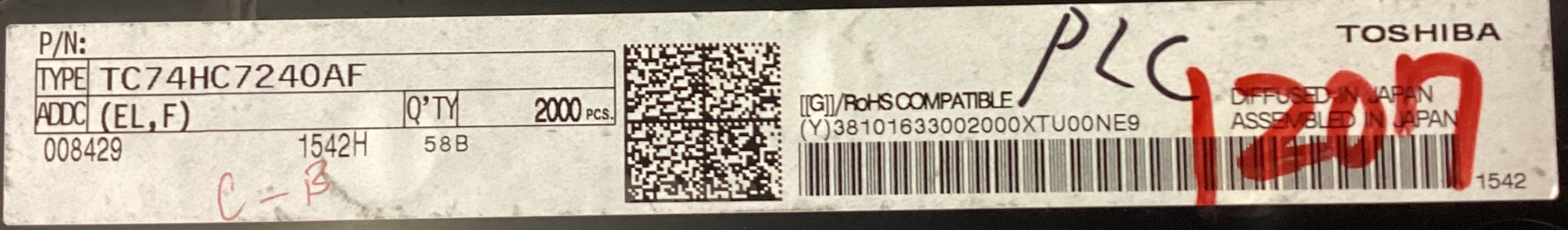 TC74HC7240AF(EL,F)