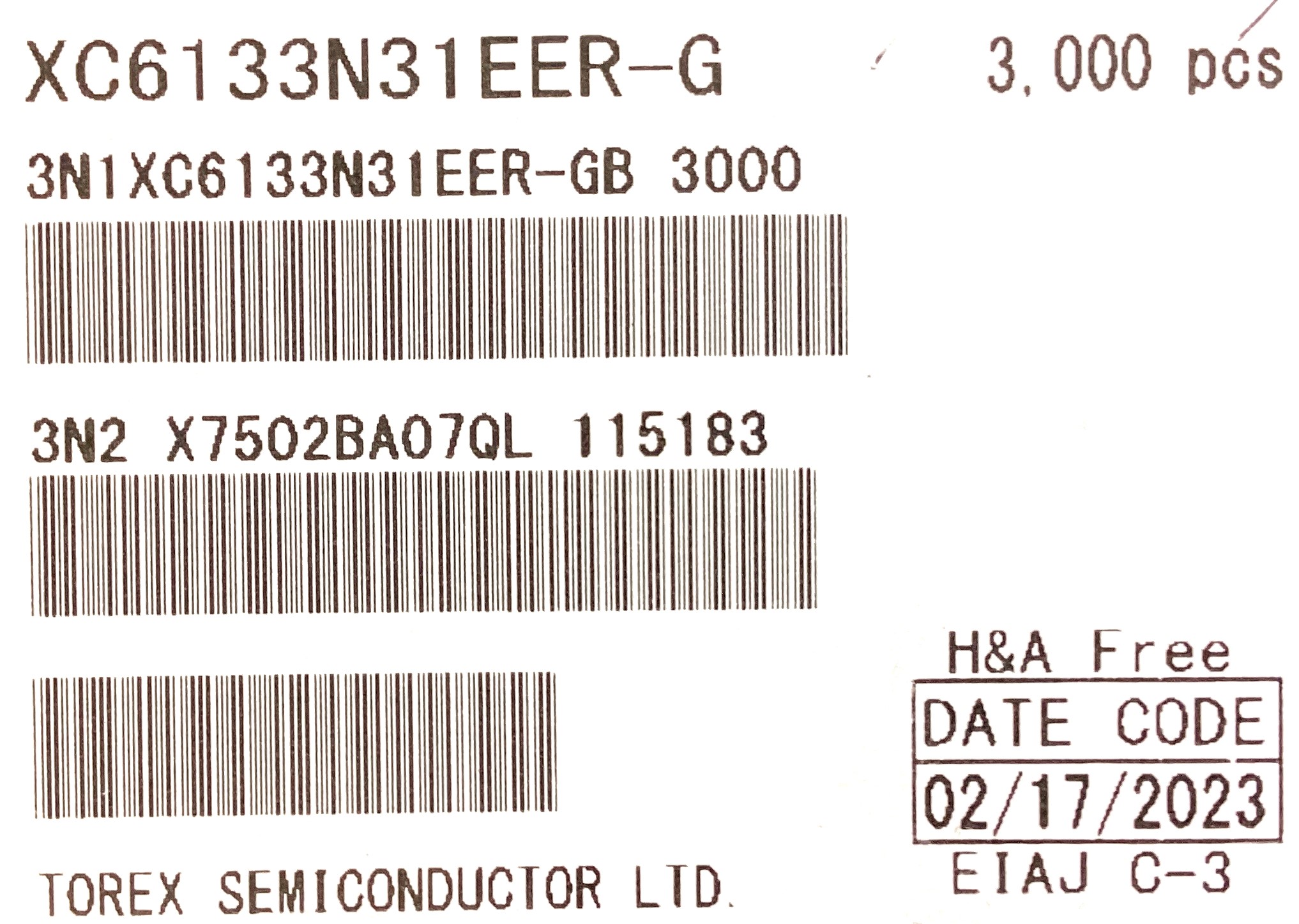 XC6133N31EER-G