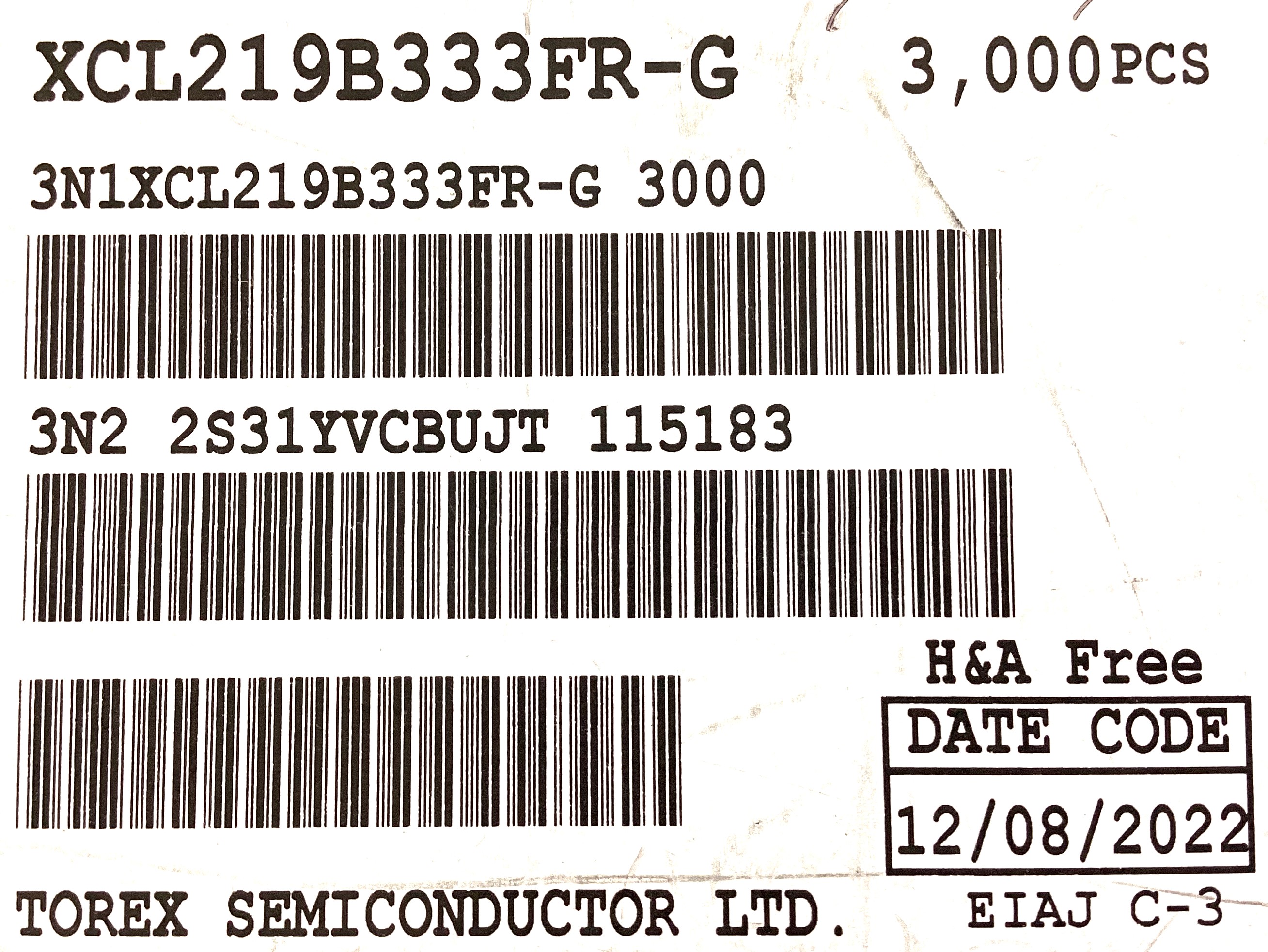 XCL219B333FR-G