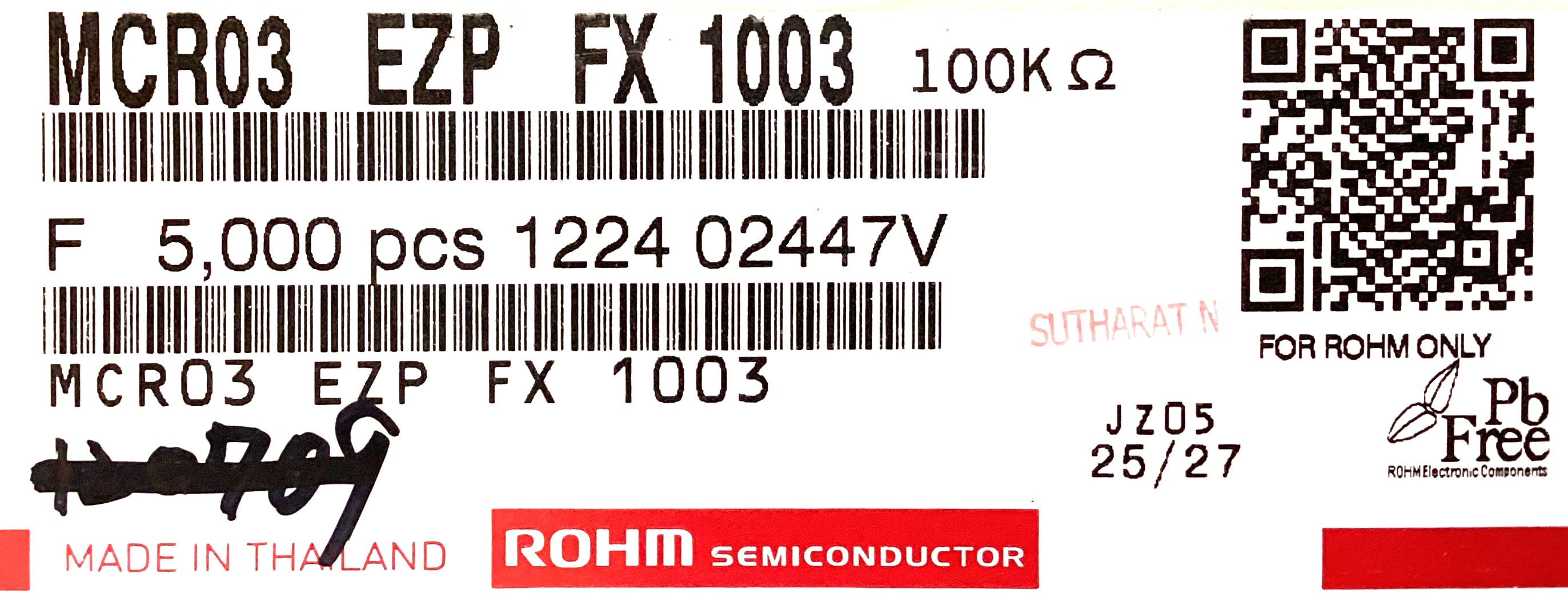 MCR03EZPFX1003
