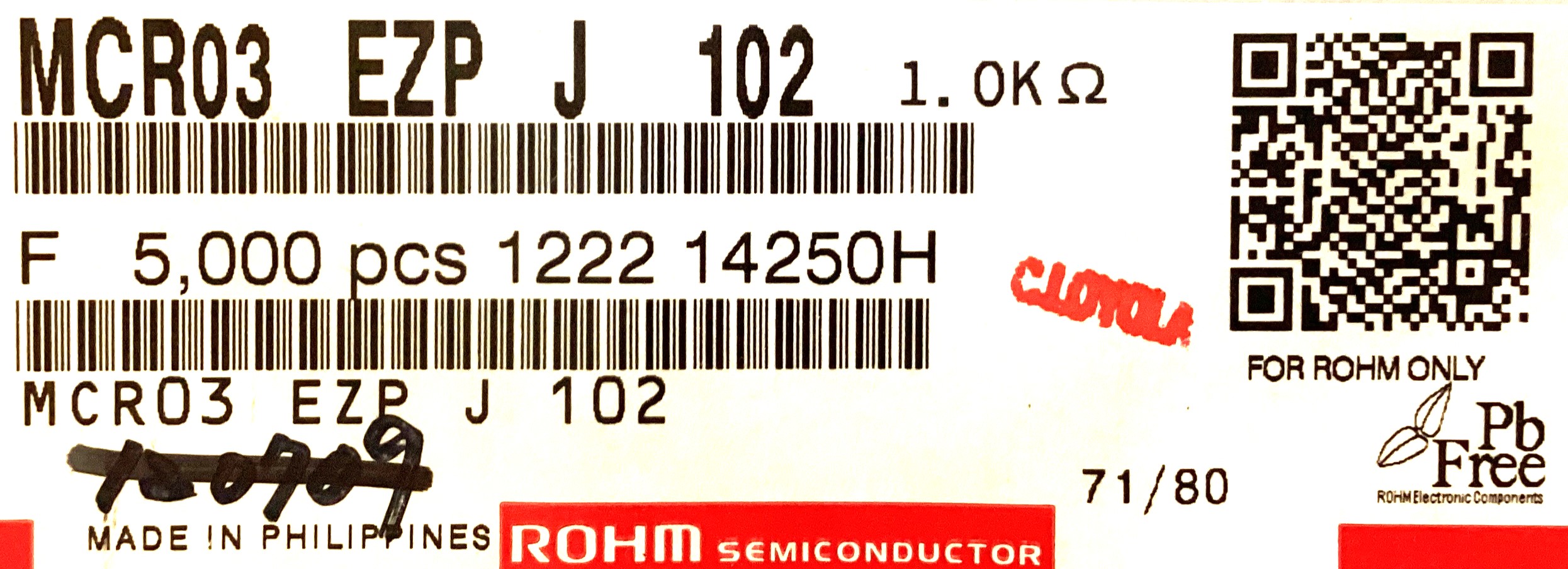 MCR03EZPJ102