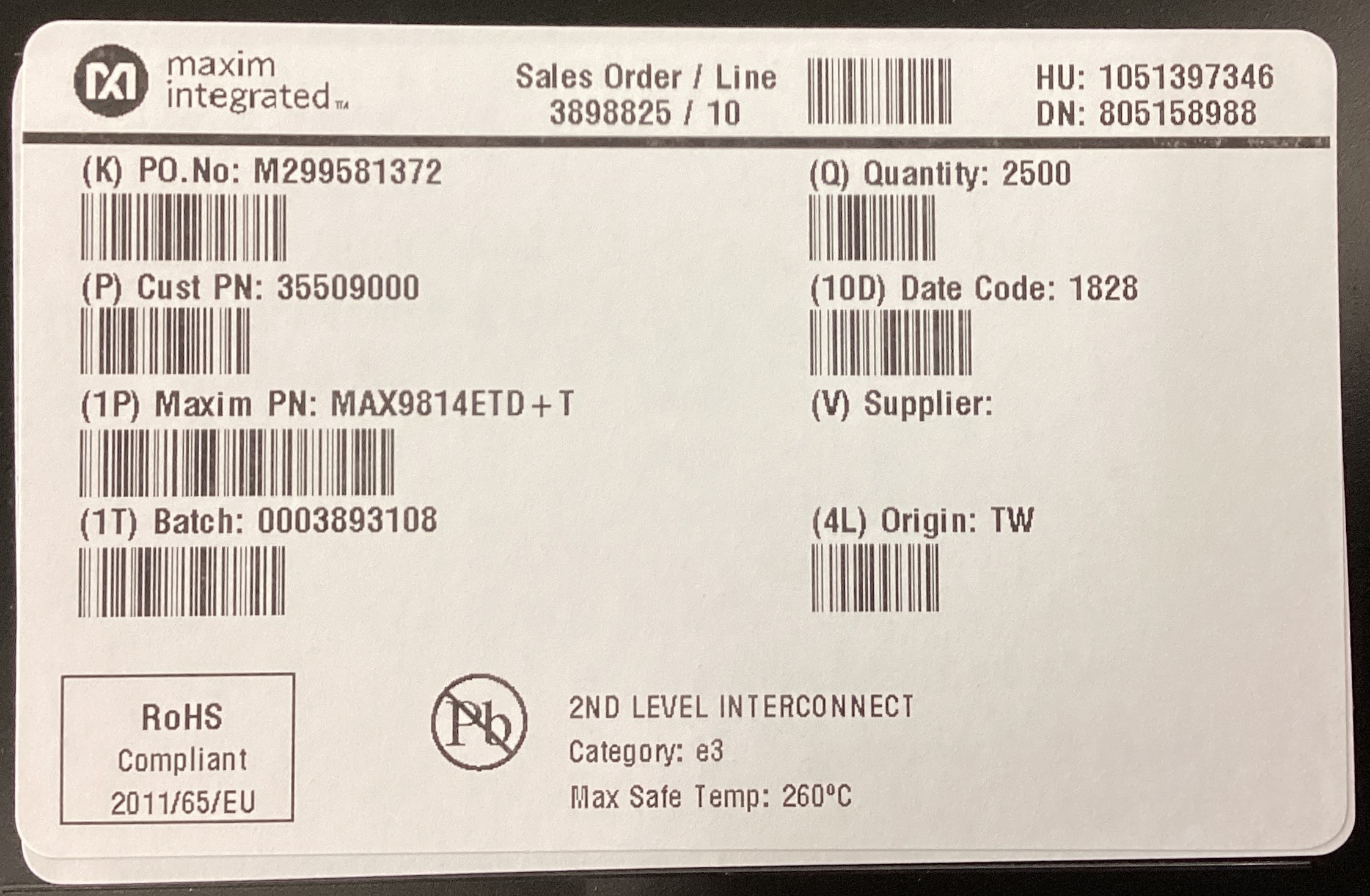MAX9814ETD+T