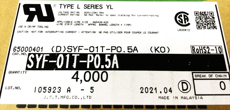 SYF01TP0.5A