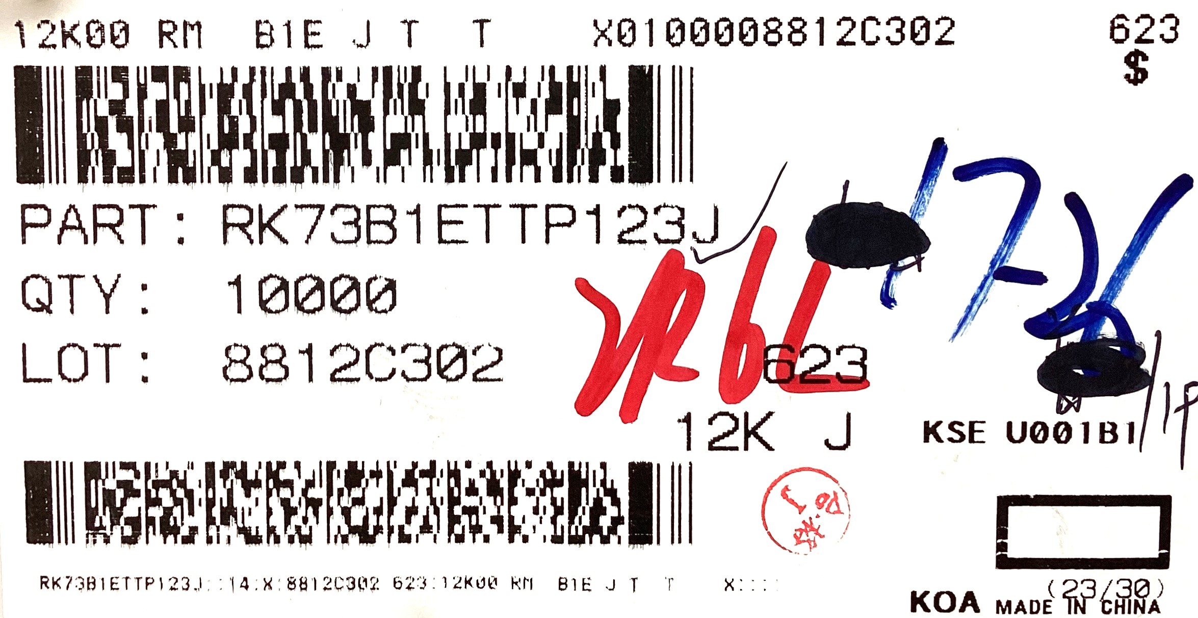 RK73B1ETTP123J