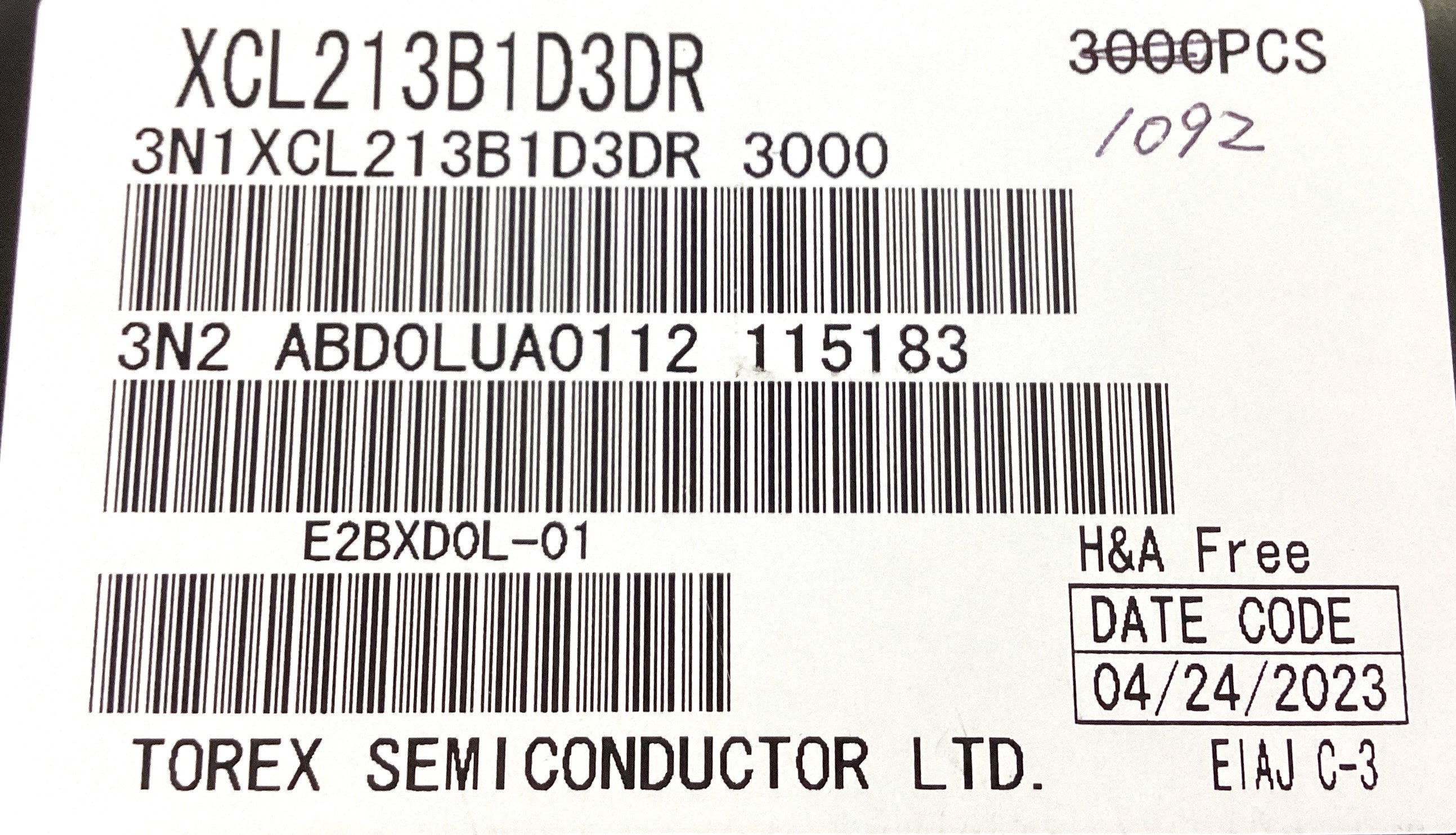 XCL213B1D3DR