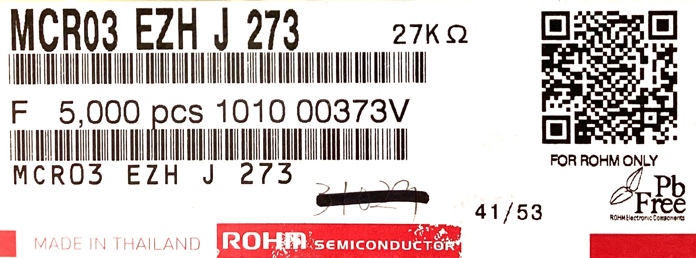 MCR03EZHJ273