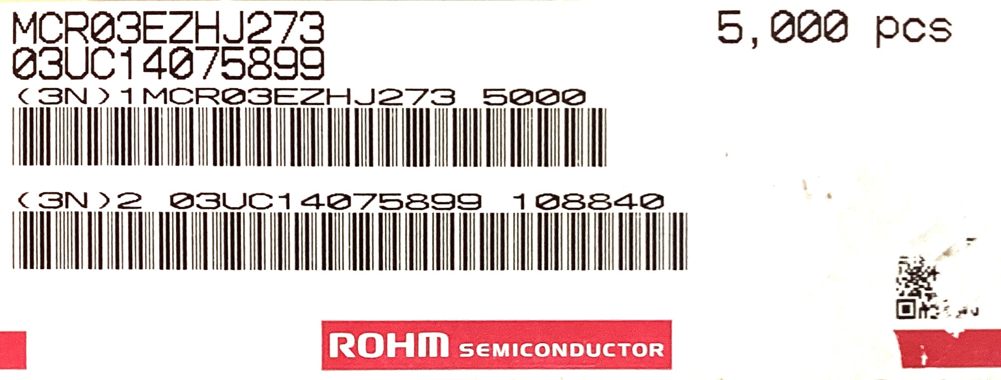 MCR03EZHJ273