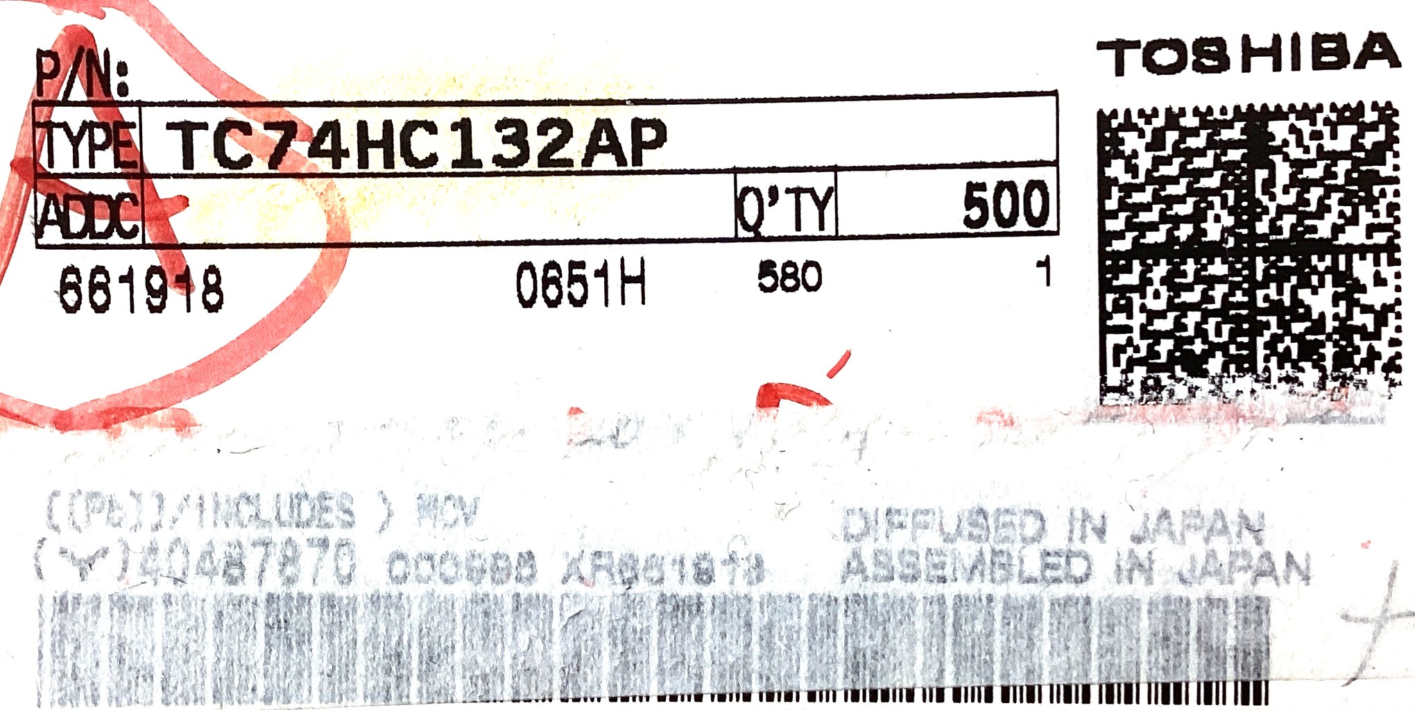 TC74HC132AP
