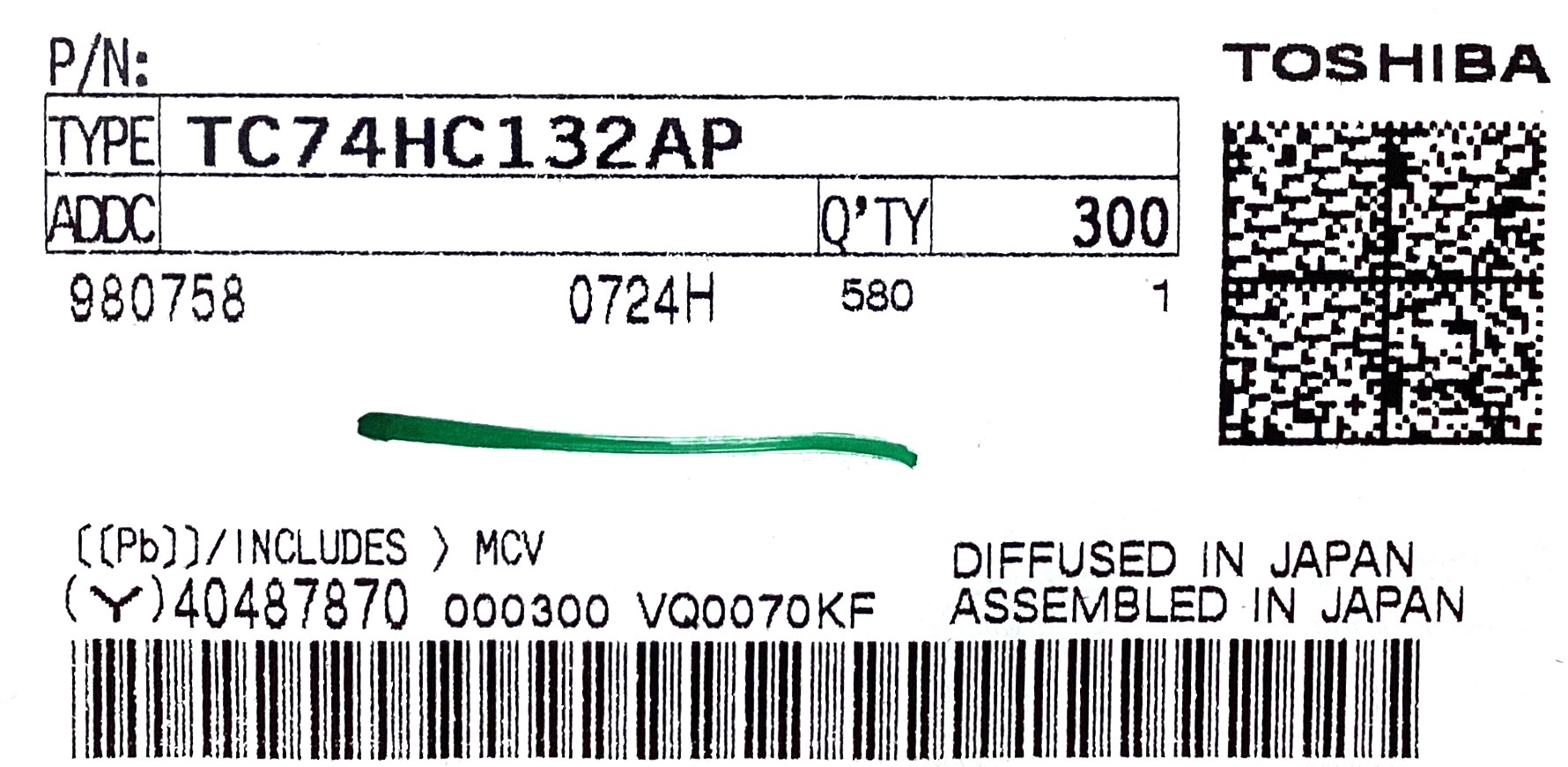 TC74HC132AP