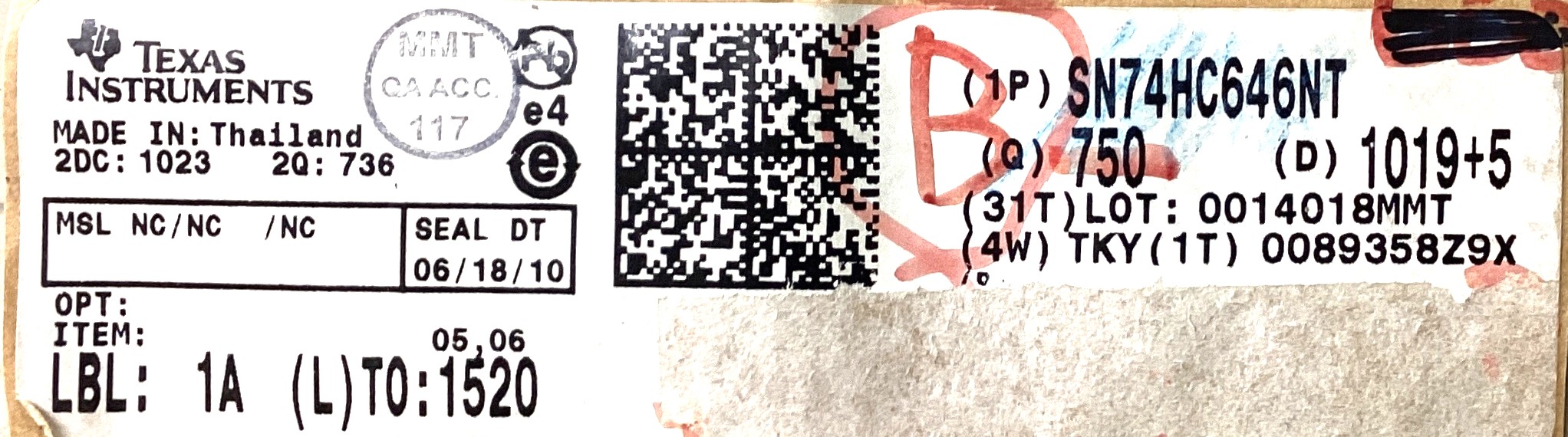SN74HC646NT