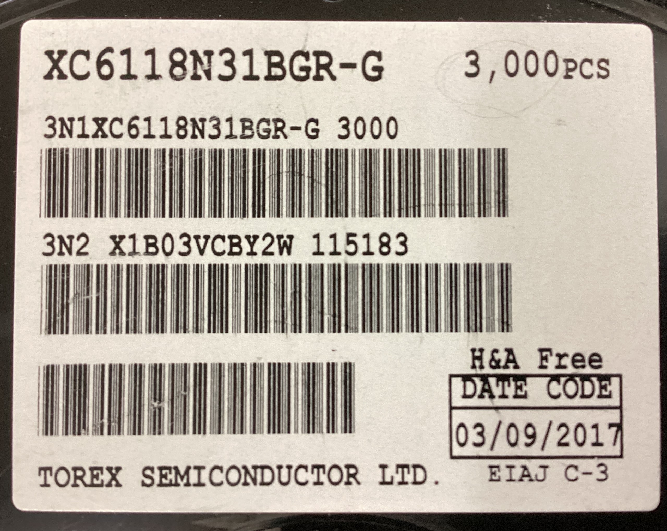 XC6118N31BGR-G