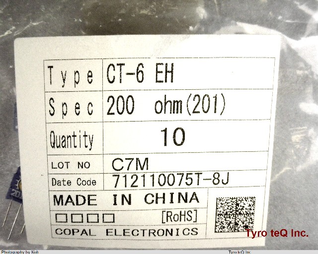 CT-6EH 200OHM(201)