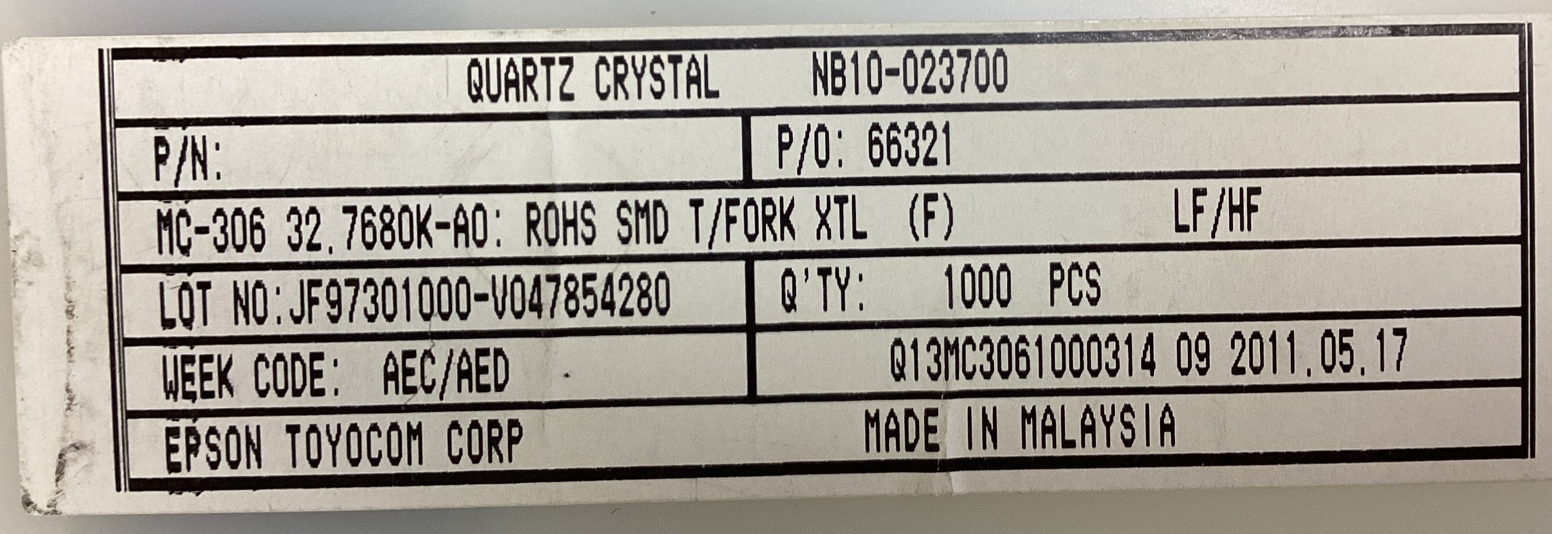 MC-306 32.7680K-A0