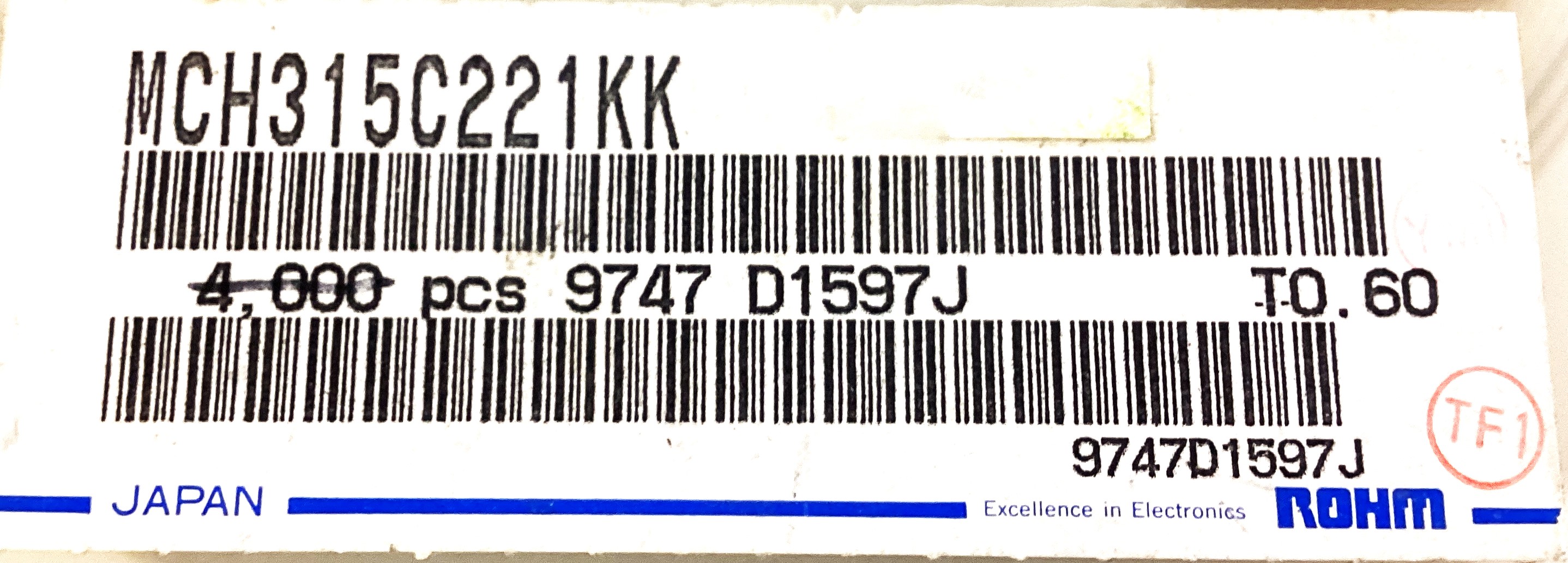 MCH315C221KK
