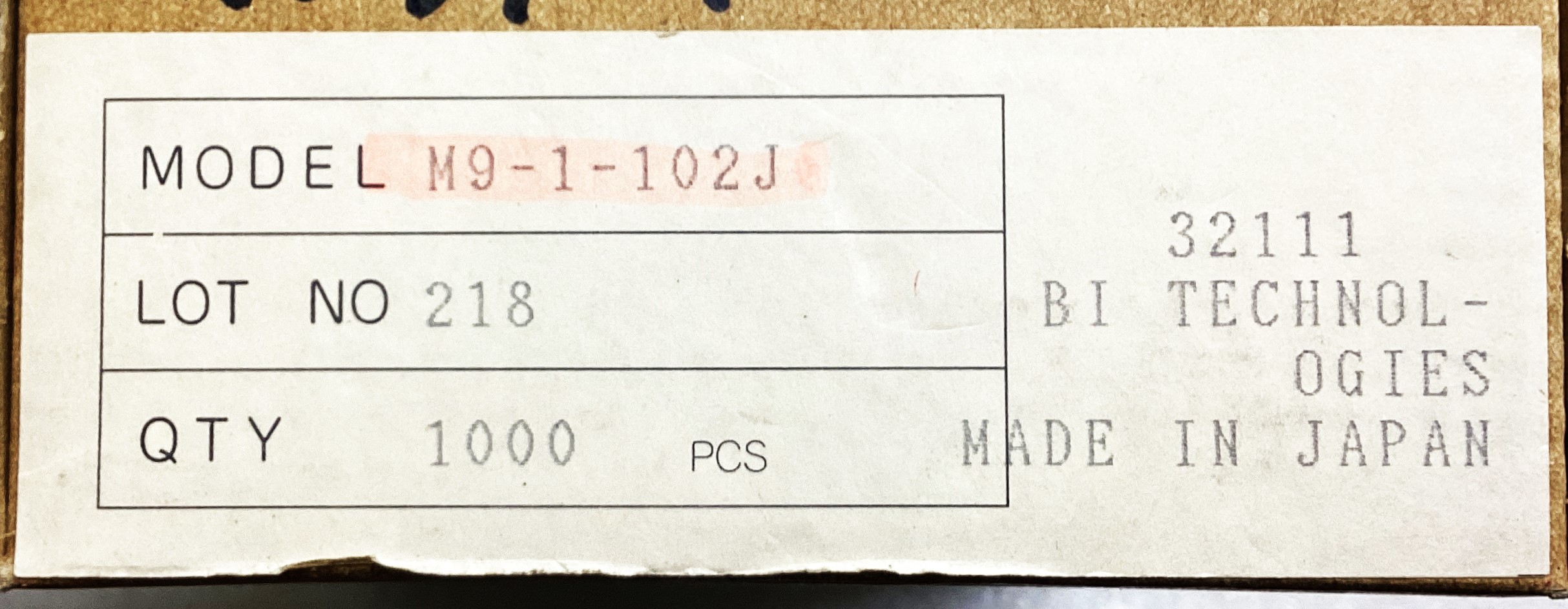 M9-1-102J
