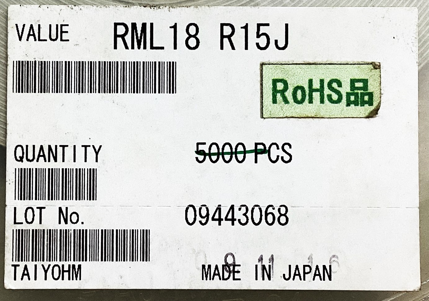 RML18R15J