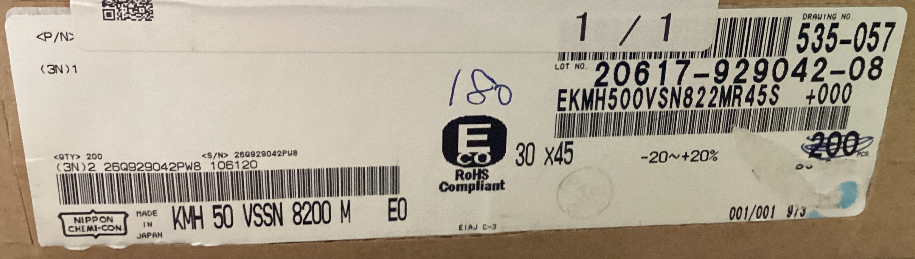 EKMH500VSN822MR45S