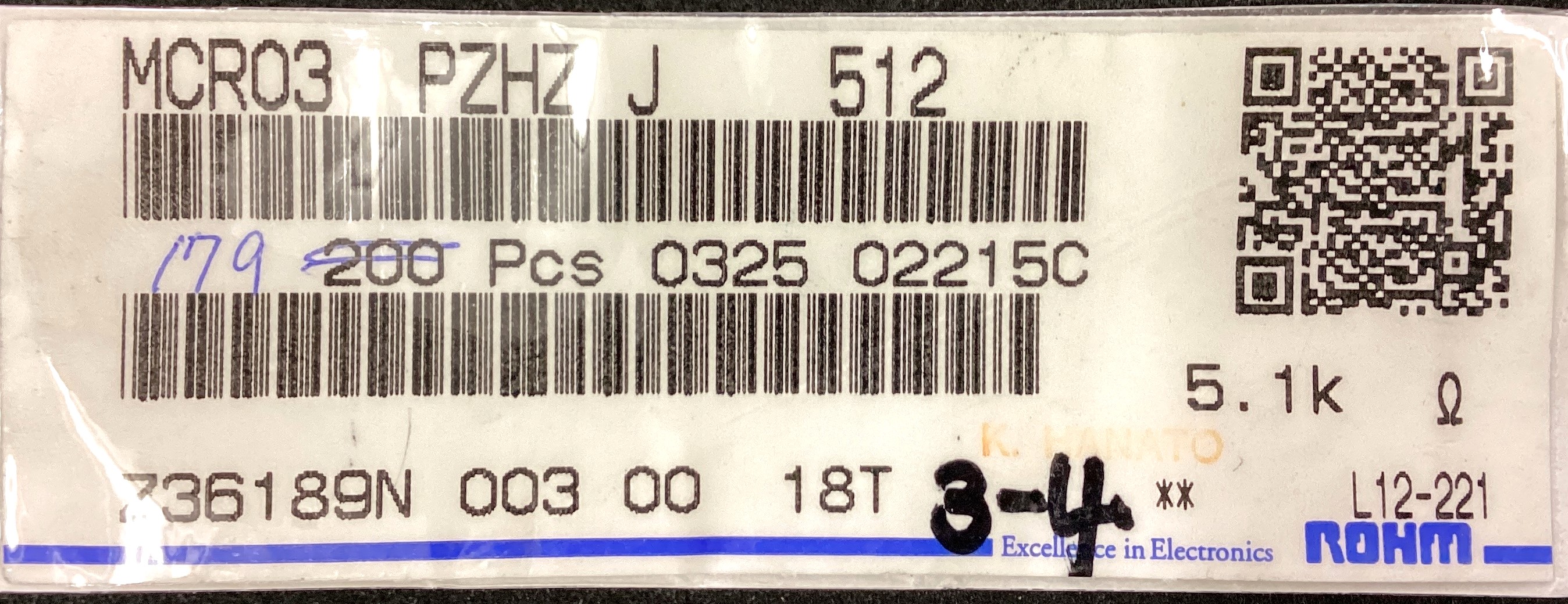 MCR03PZHZJ512
