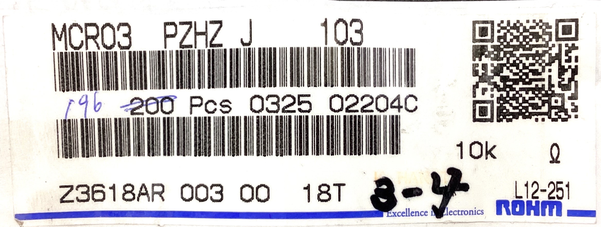 MCR03PZHZJ103