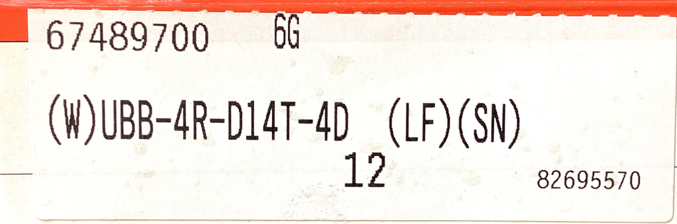 UBB-4R-D14T-4D(LF)(SN)