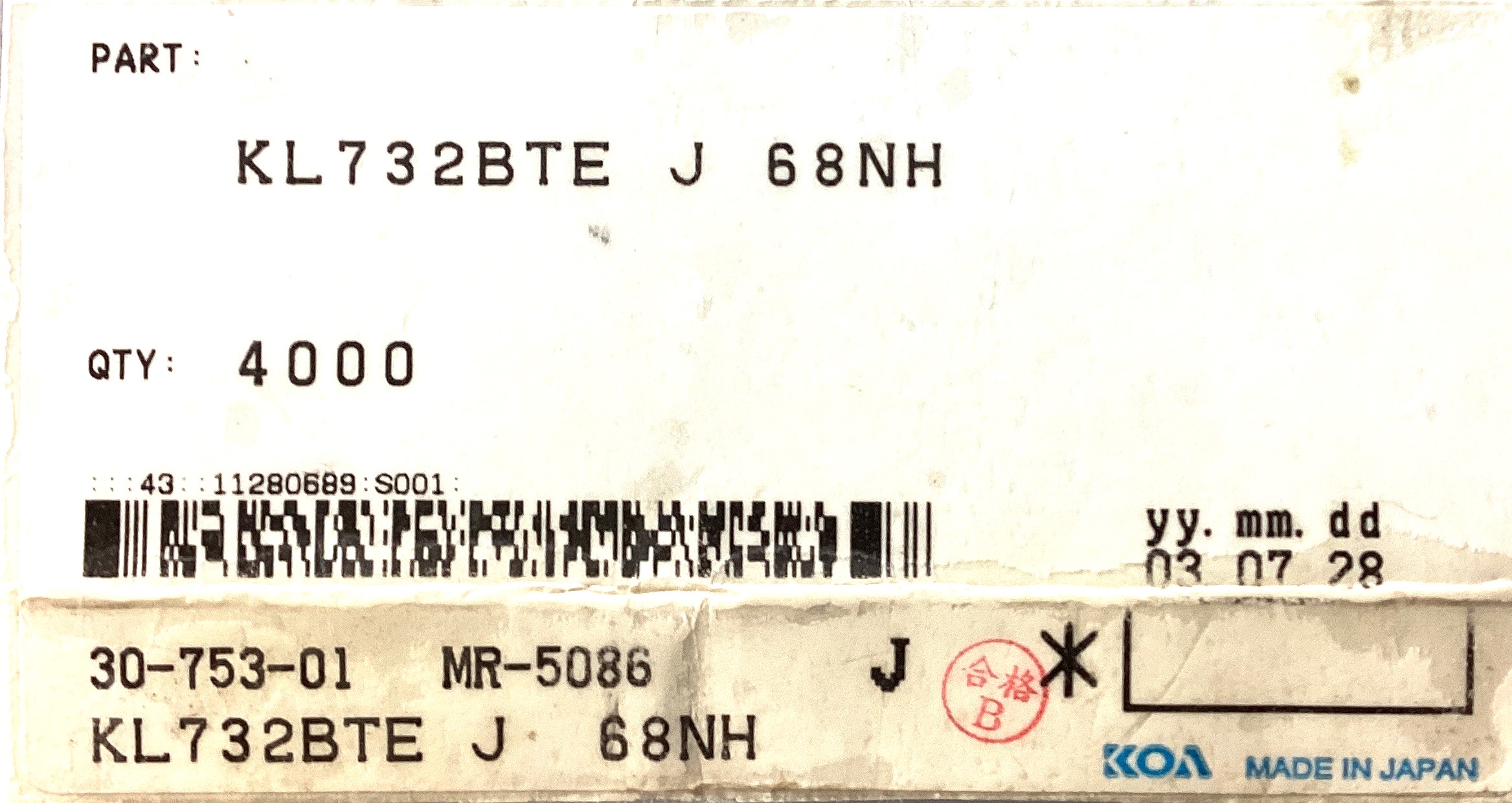 KL732BTE68NHJ