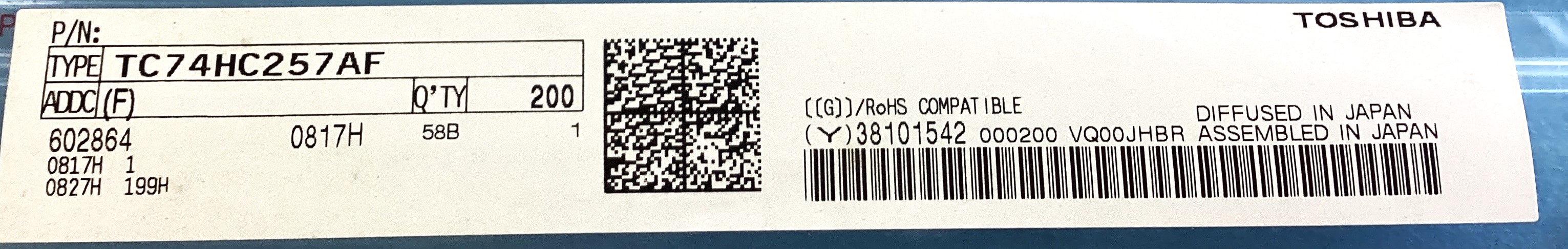 TC74HC257AF(F)