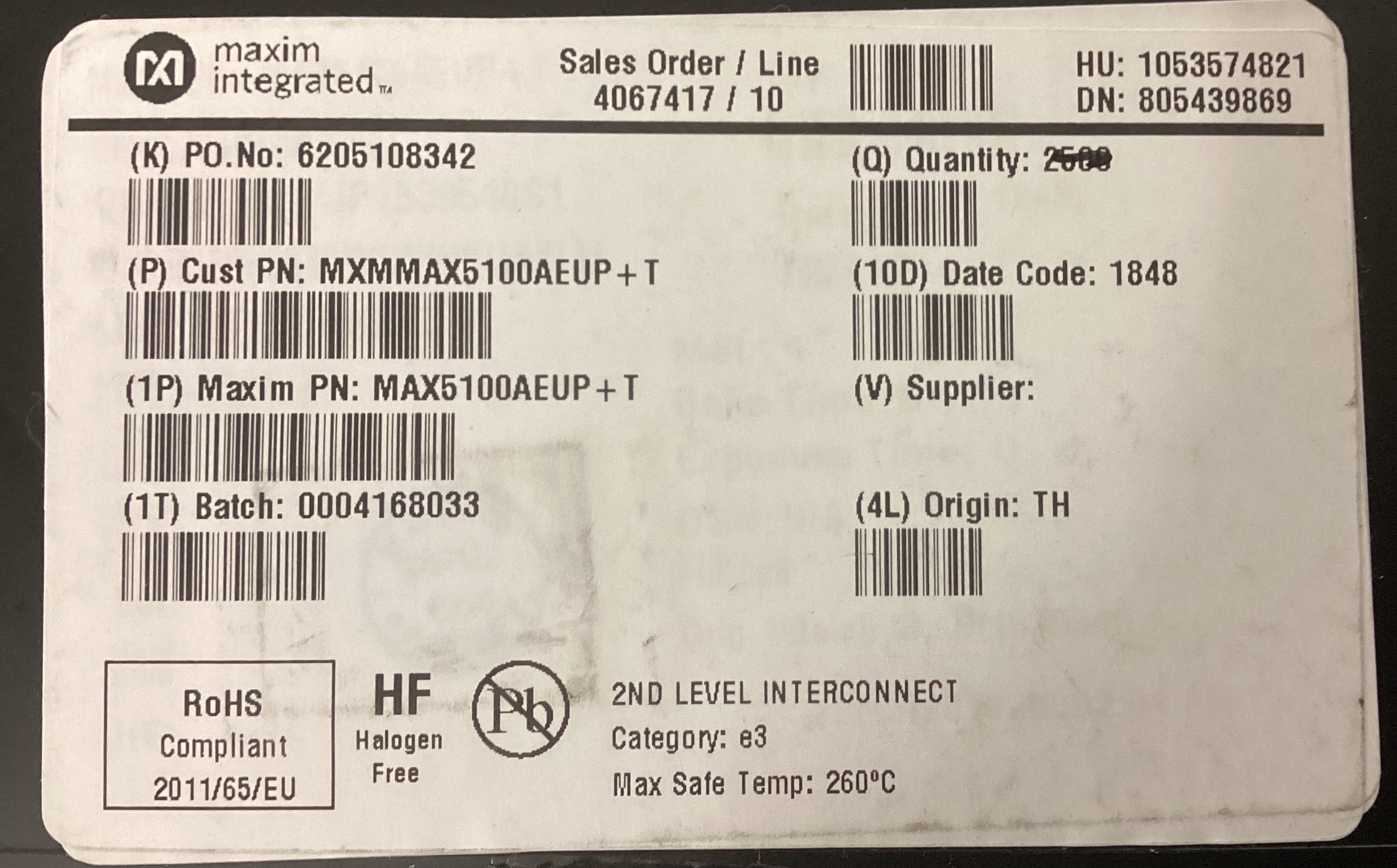 MAX5100AEUPT