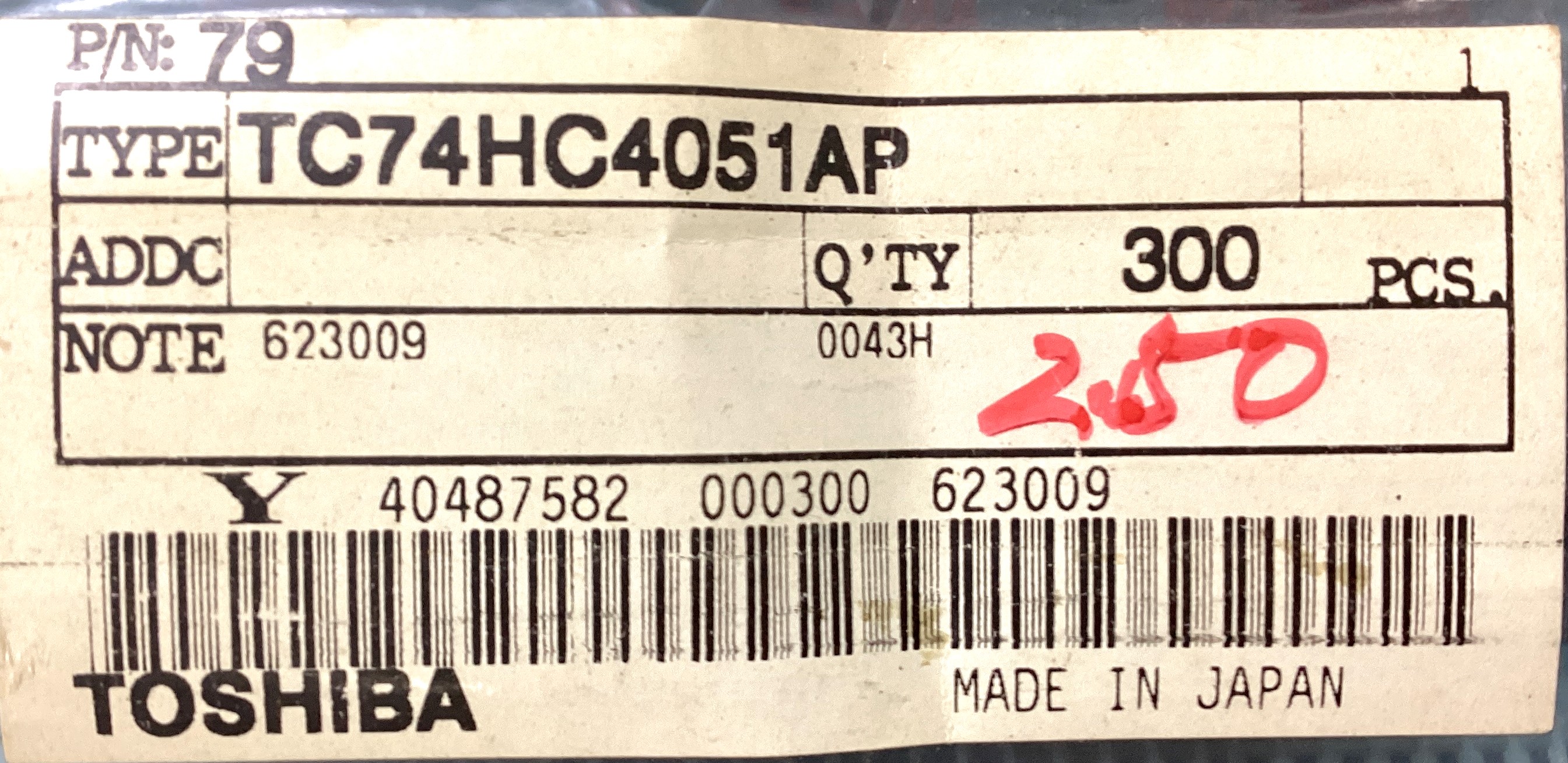 TC74HC4051AP