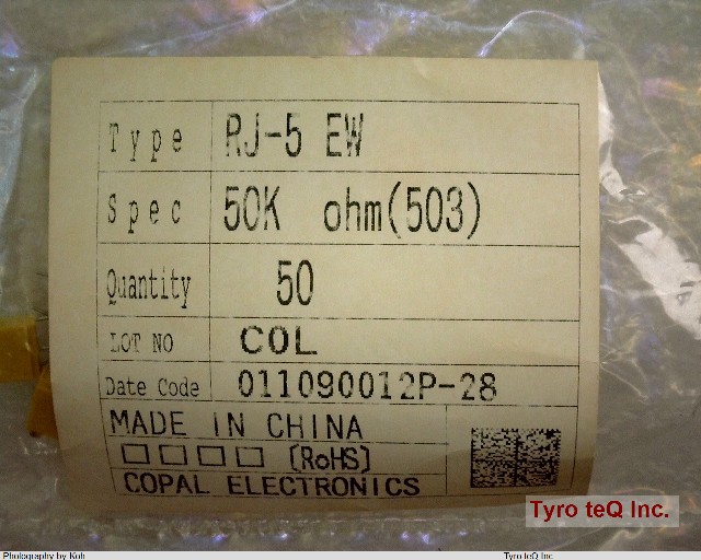 RJ-5EW50KOHM(503)