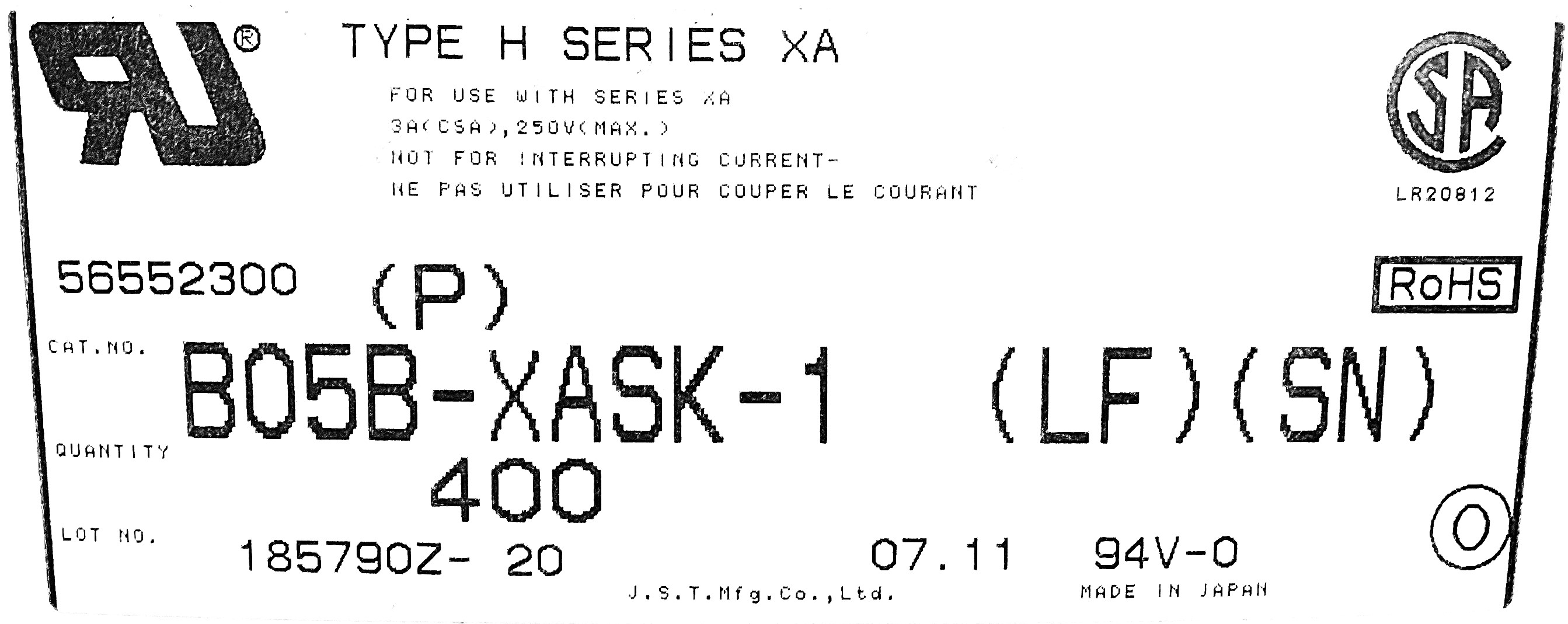 B05B-XASK-1(LF)(SN)
