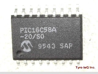 PIC16C58A-20/SO