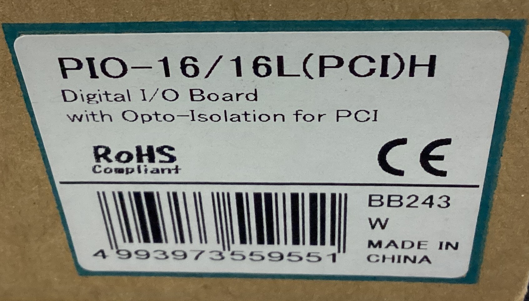 PIO-16/16L(PCI)H