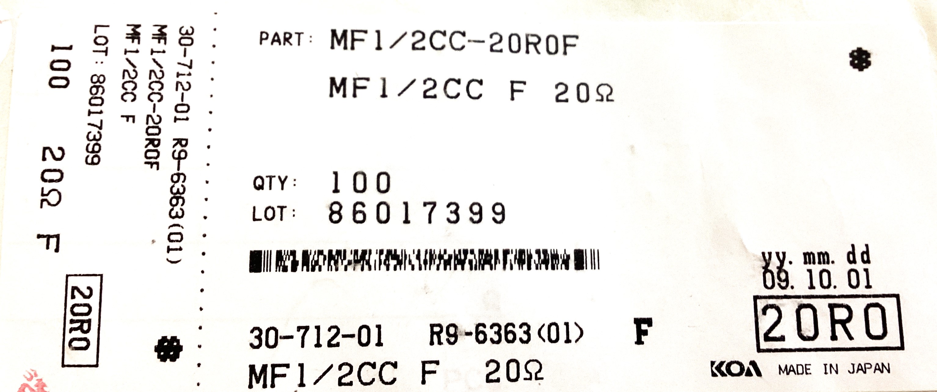 MF1/2CC20R0F