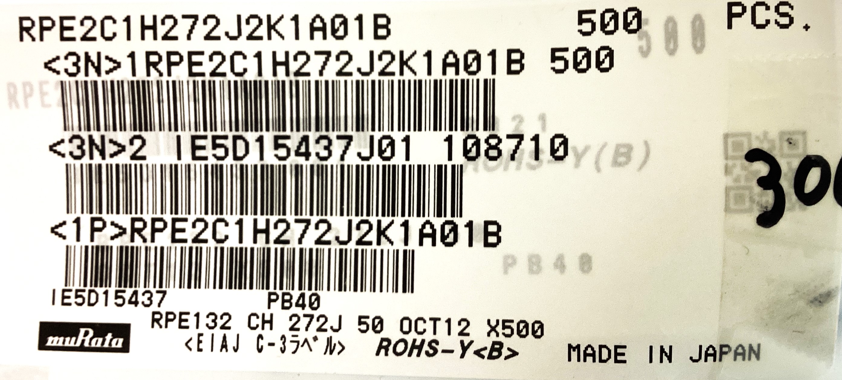 RPE2C1H272J2K1A01B