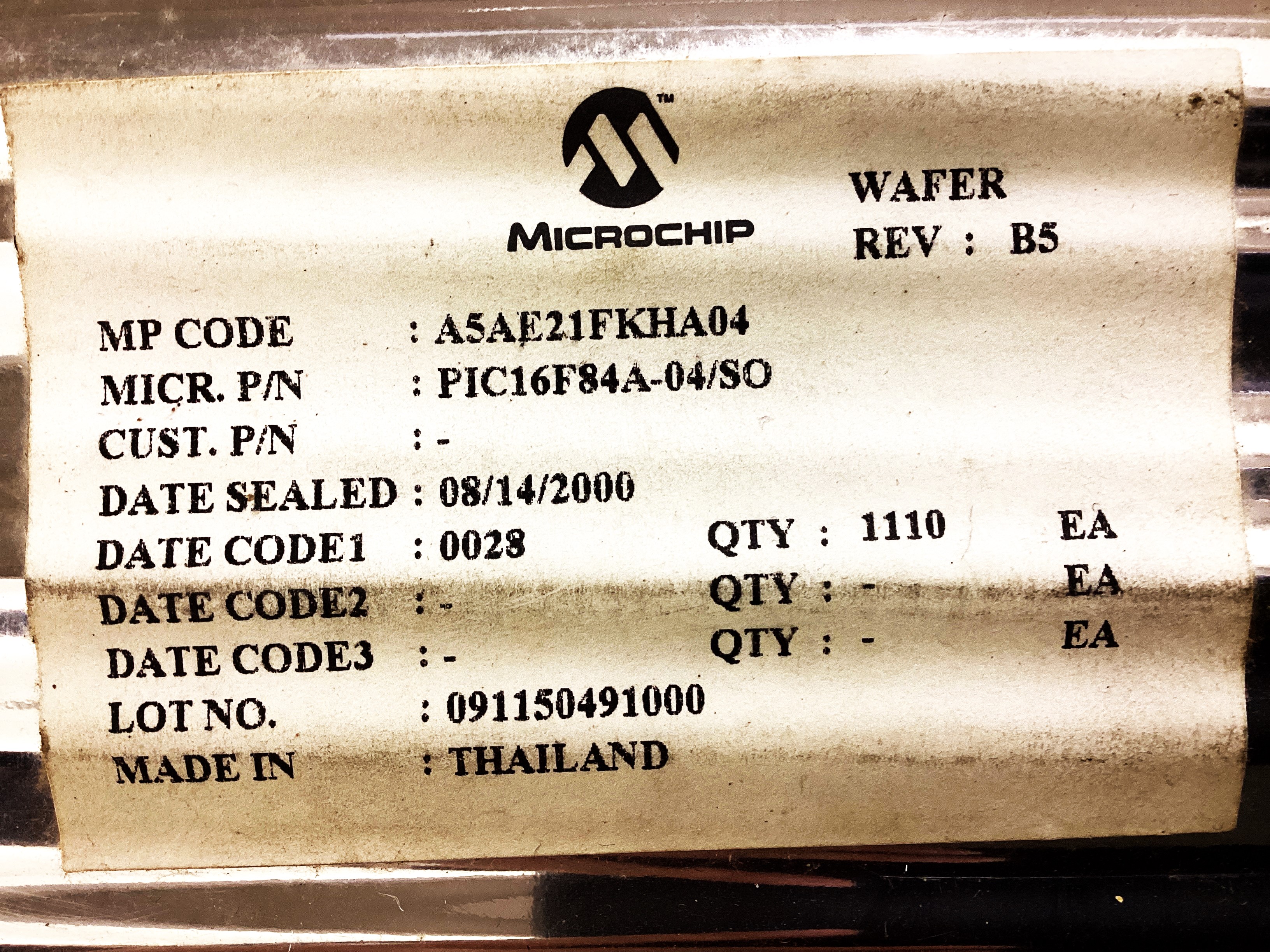 PIC16F84A04SO