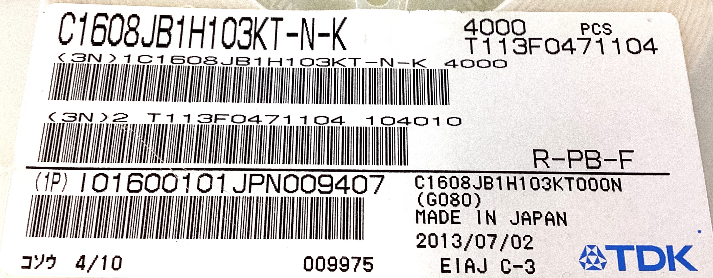 C1608JB1H103KT