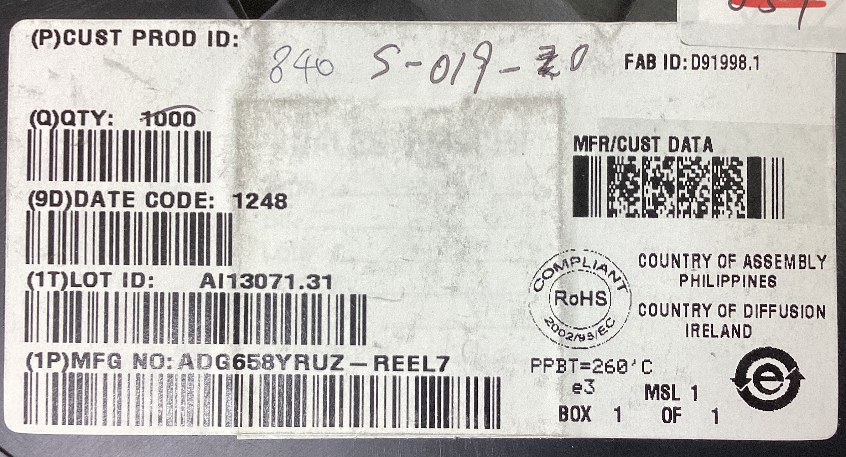 ADG658YRUZ-REEL7