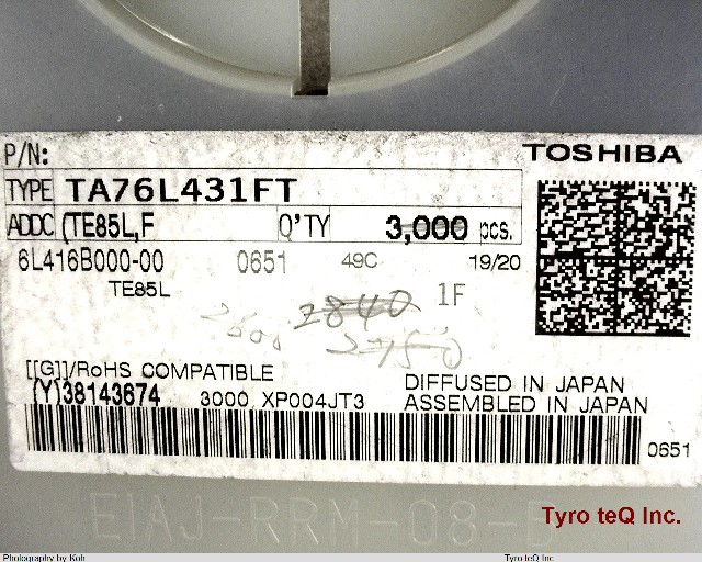 TA76L431FT(TE85LF