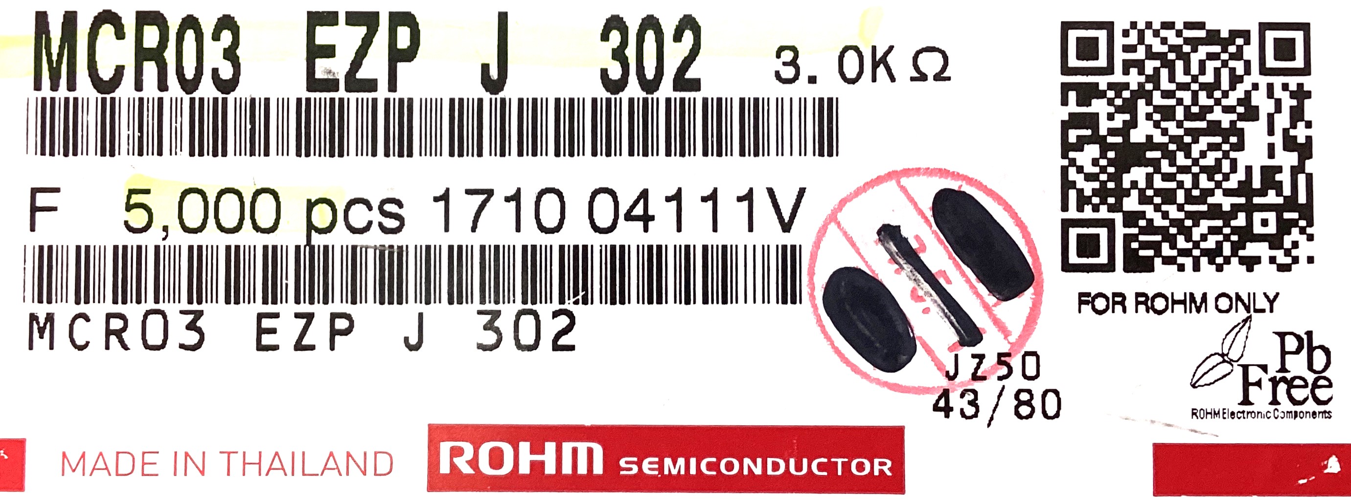 MCR03EZPJ302