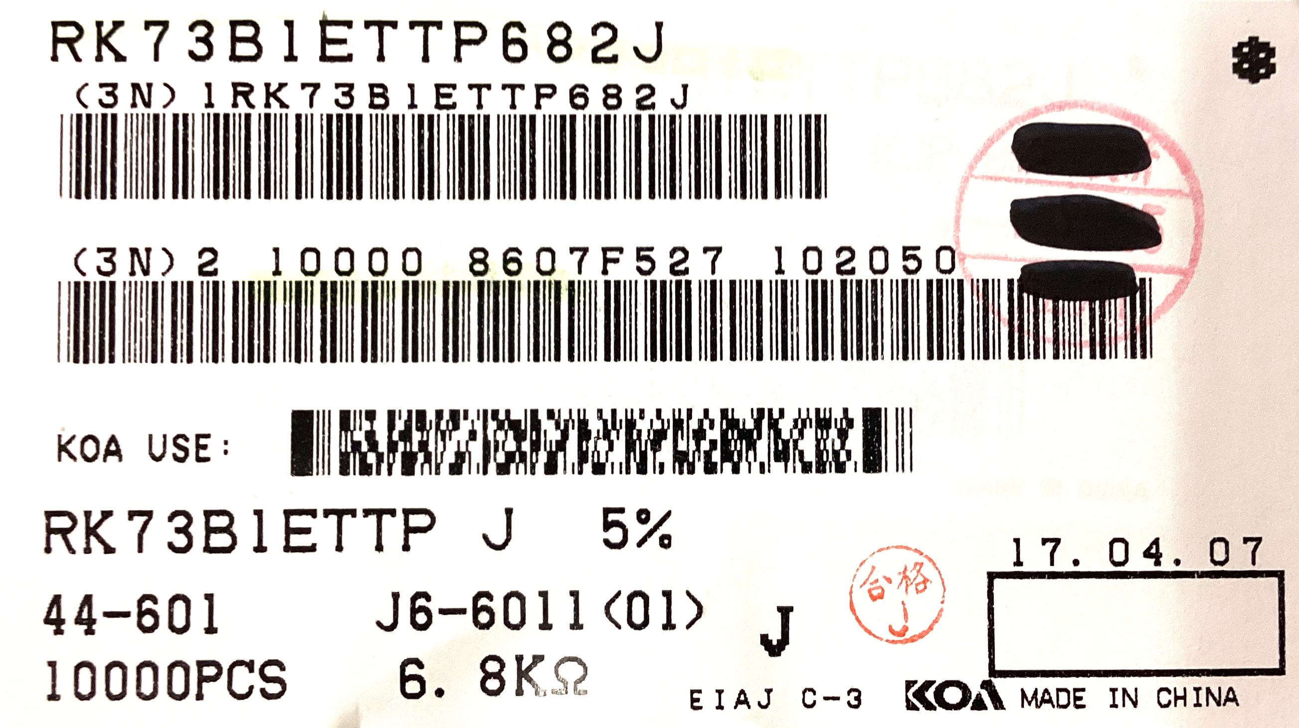 RK73B1ETTP682J