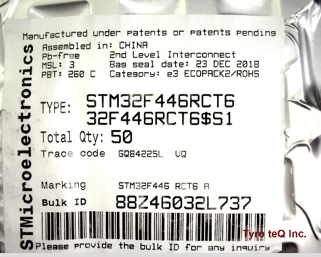 STM32F446RCT6