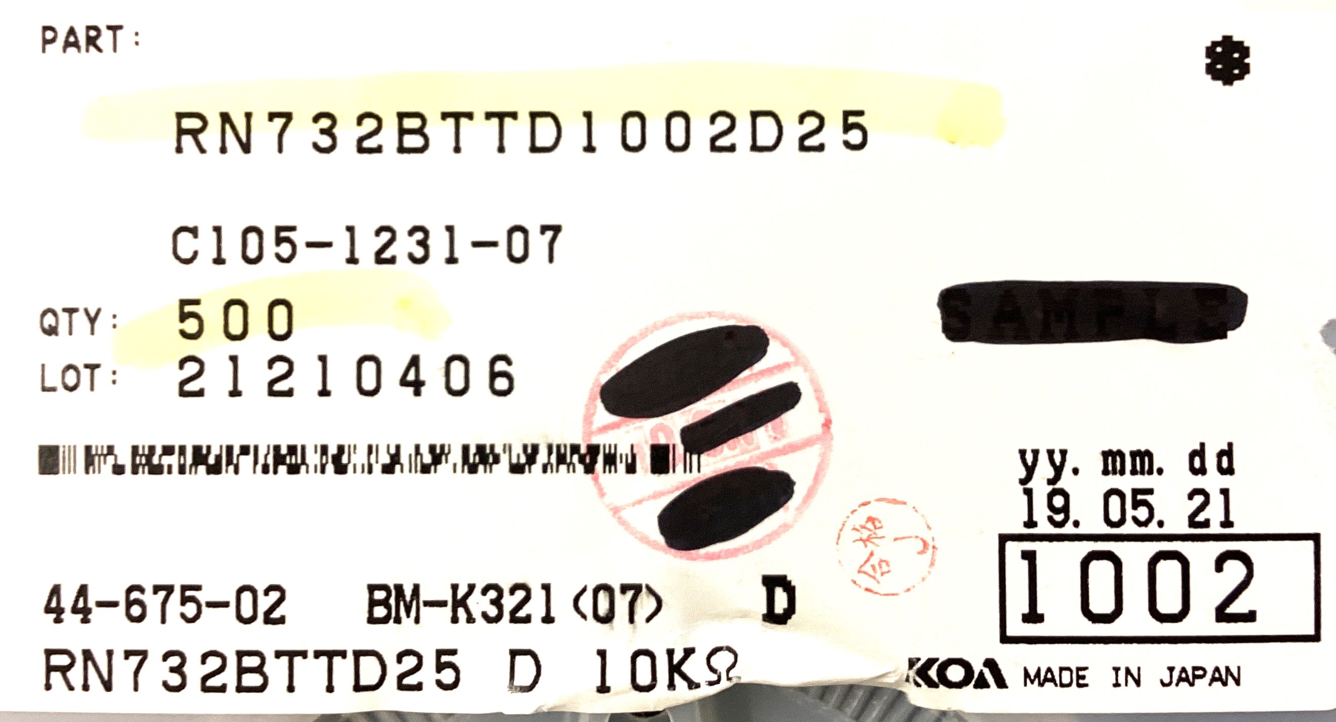 RN732BTTD1002D25