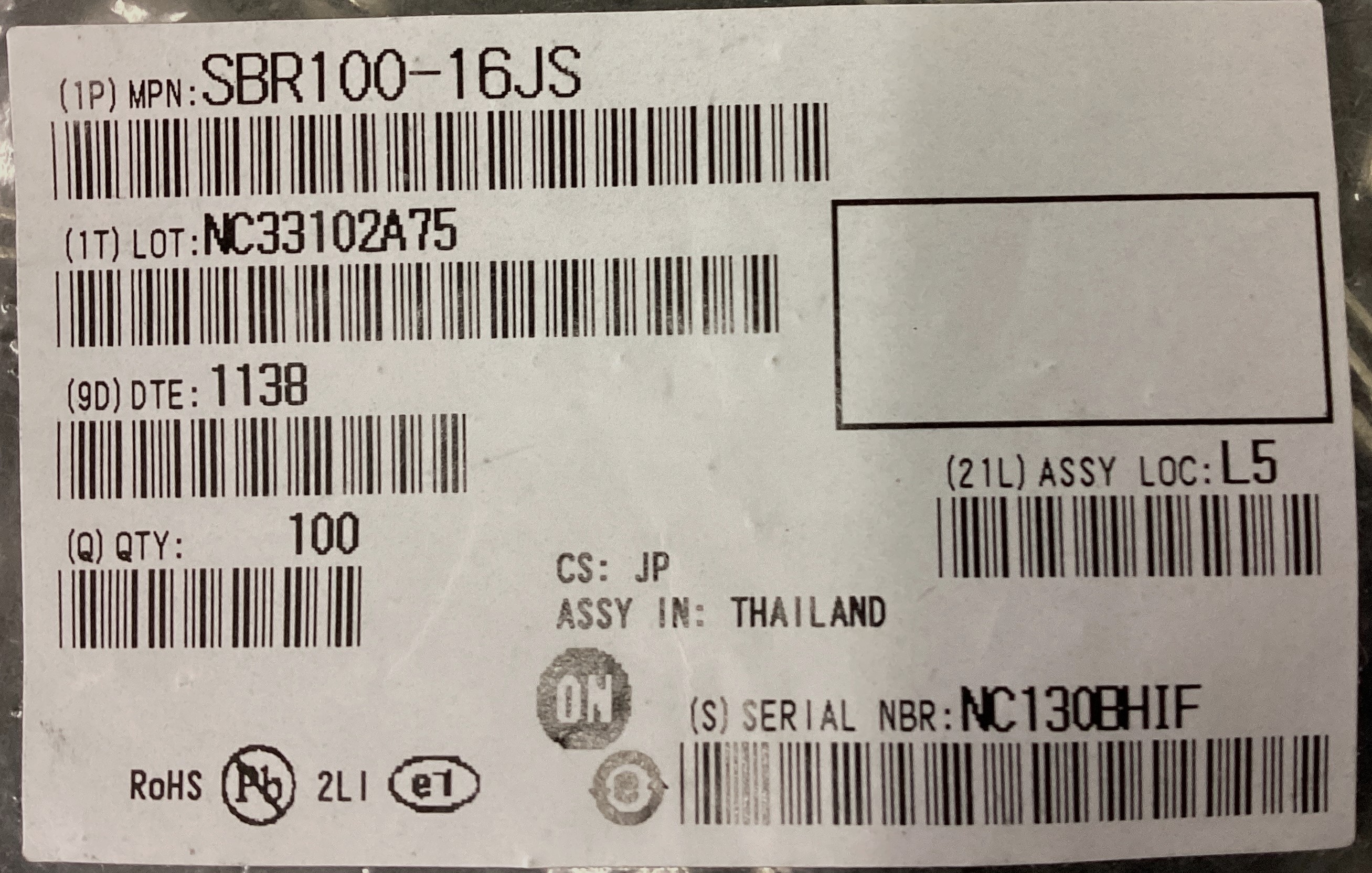 SBR100-16JS