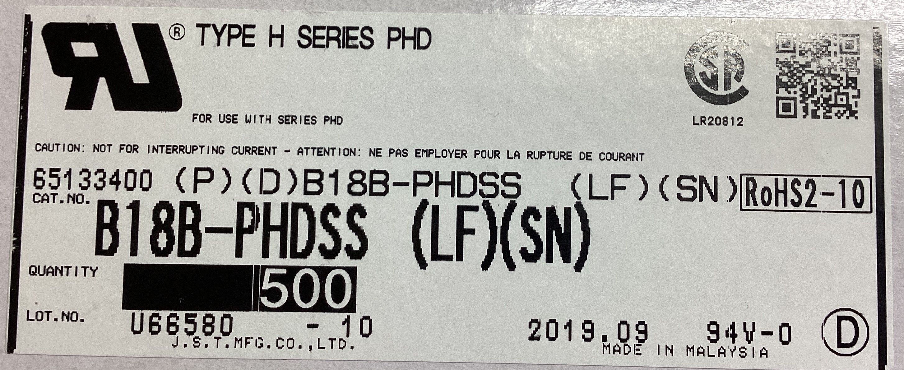 B18B-PHDSS(LF)(SN)