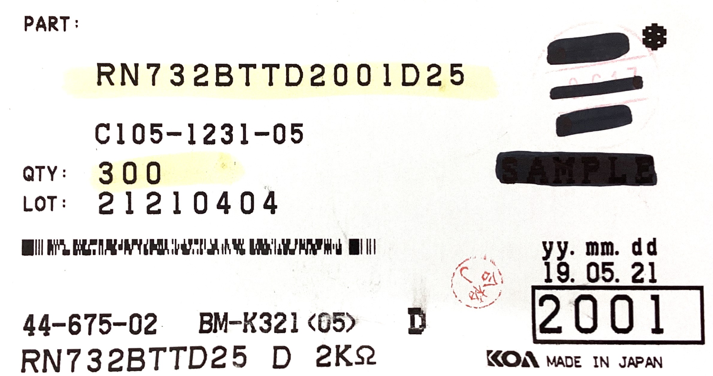 RN732BTTD2001D25