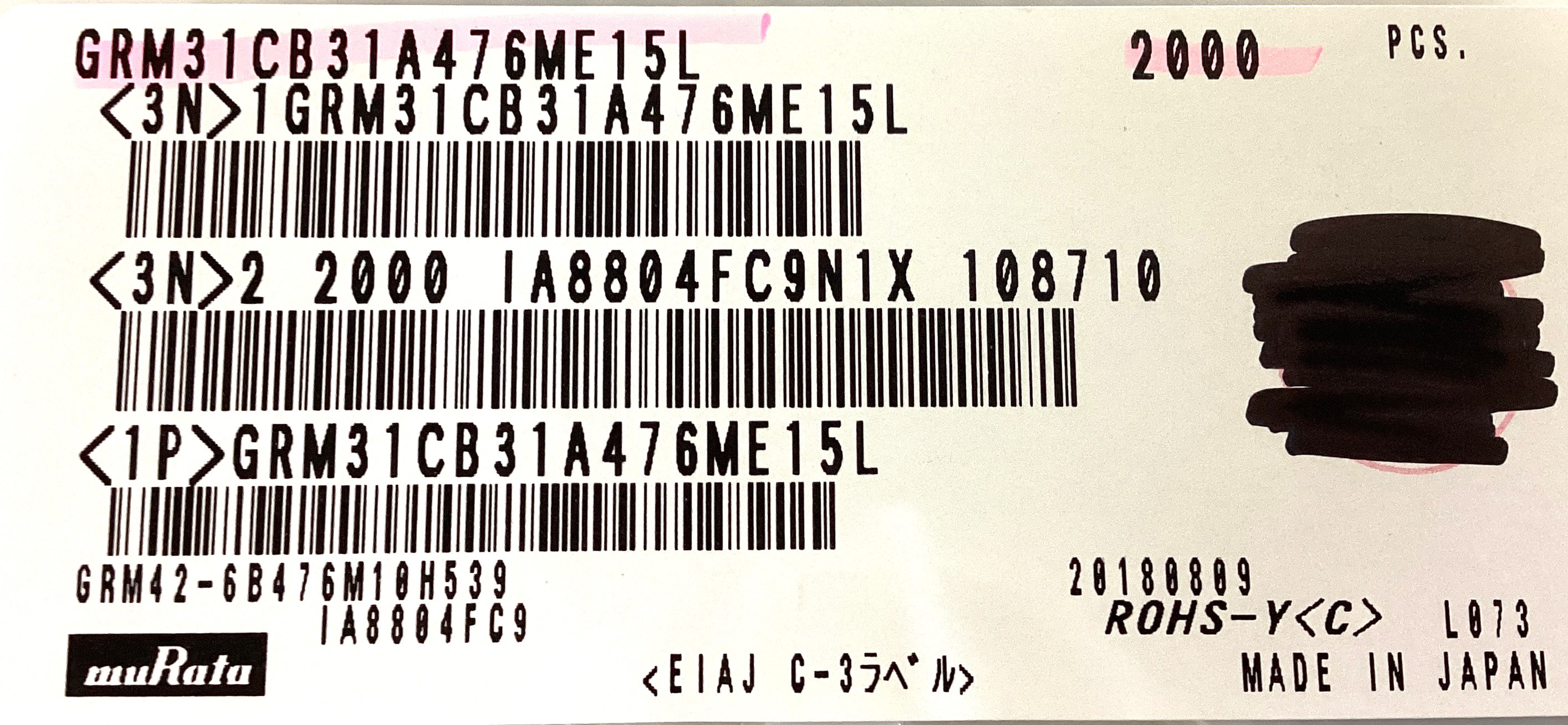 GRM31CB31A476ME15L